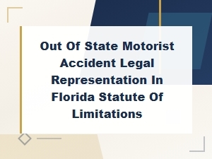 Florida Statute of Limitations for